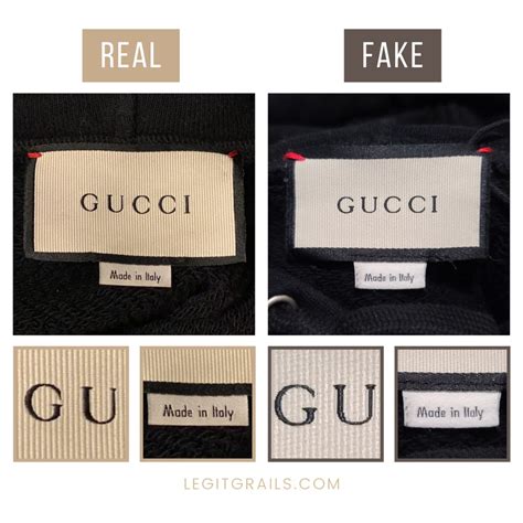 fake gucci sweater vs real|authentic gucci hoodie.